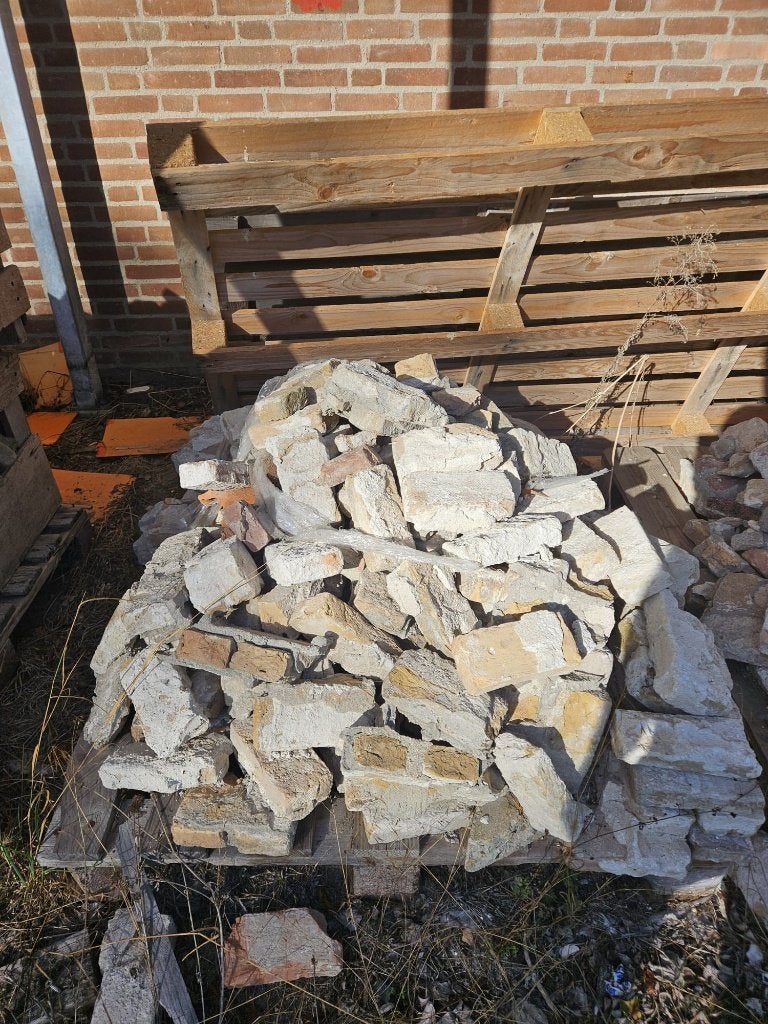 IJsselsteentjes, Ophalen, Gebruikt, Bakstenen