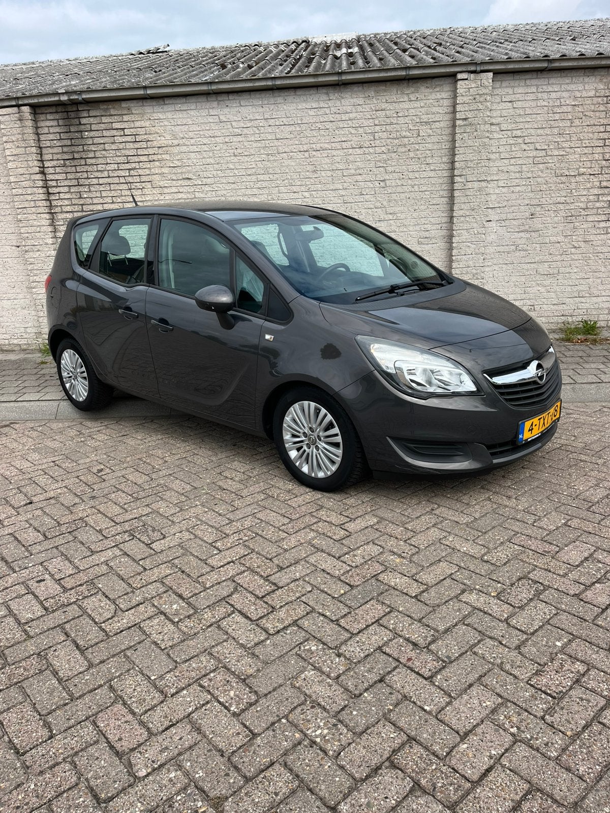 Opel Meriva 1.4 Turbo 88KW LPG 2014 Grijs NWE APK !!, Auto's, Voorwielaandrijving, Stof, 4 cilinders, Bedrijf