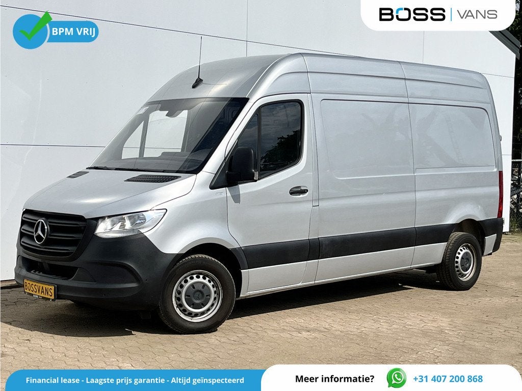 Mercedes-Benz Sprinter 215 1.9 CDI Automaat L2H2 Climate Con, Auto's, Gebruikt, Zwart, 4 cilinders, 150 pk