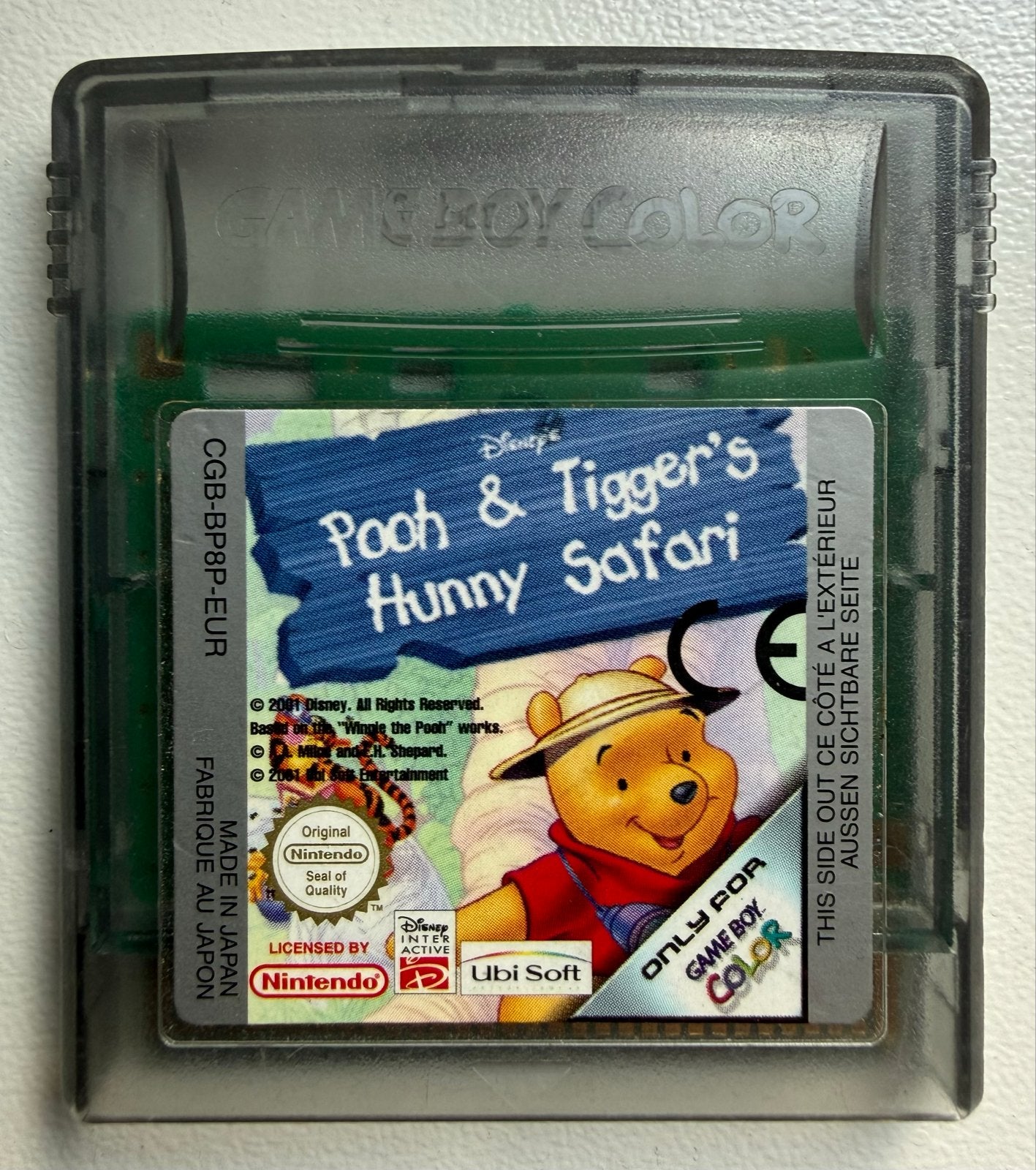 Disney's Pooh & Tigger's Hunny Safari Game Boy Color, Avontuur en Actie, Gebruikt, 1 speler, Ophalen of Verzenden