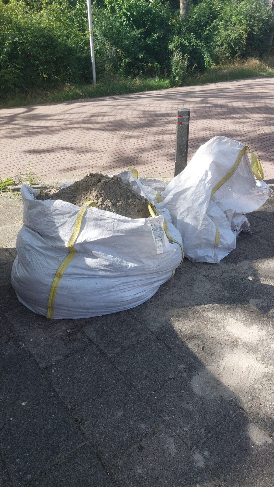 Gratis bigbag ophoogzand, Ophalen, Ophoogzand