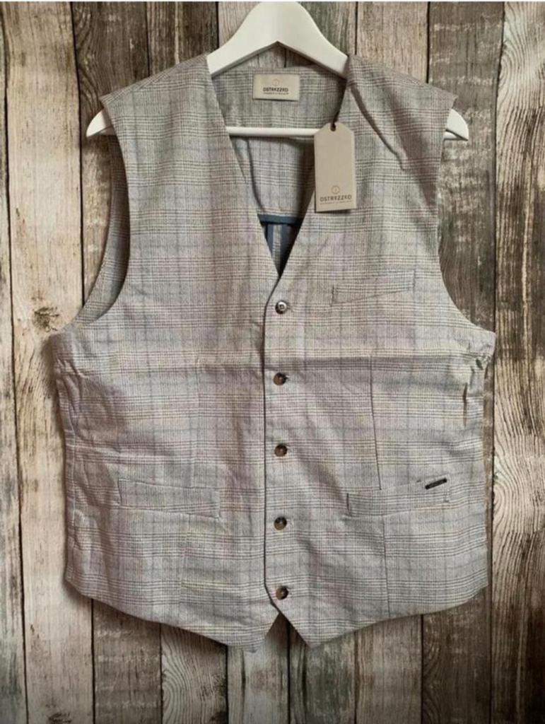 DSTRZZED Heren Gilet - Nieuw met label, Ophalen of Verzenden, Nieuw, Maat 52/54 (L), Beige