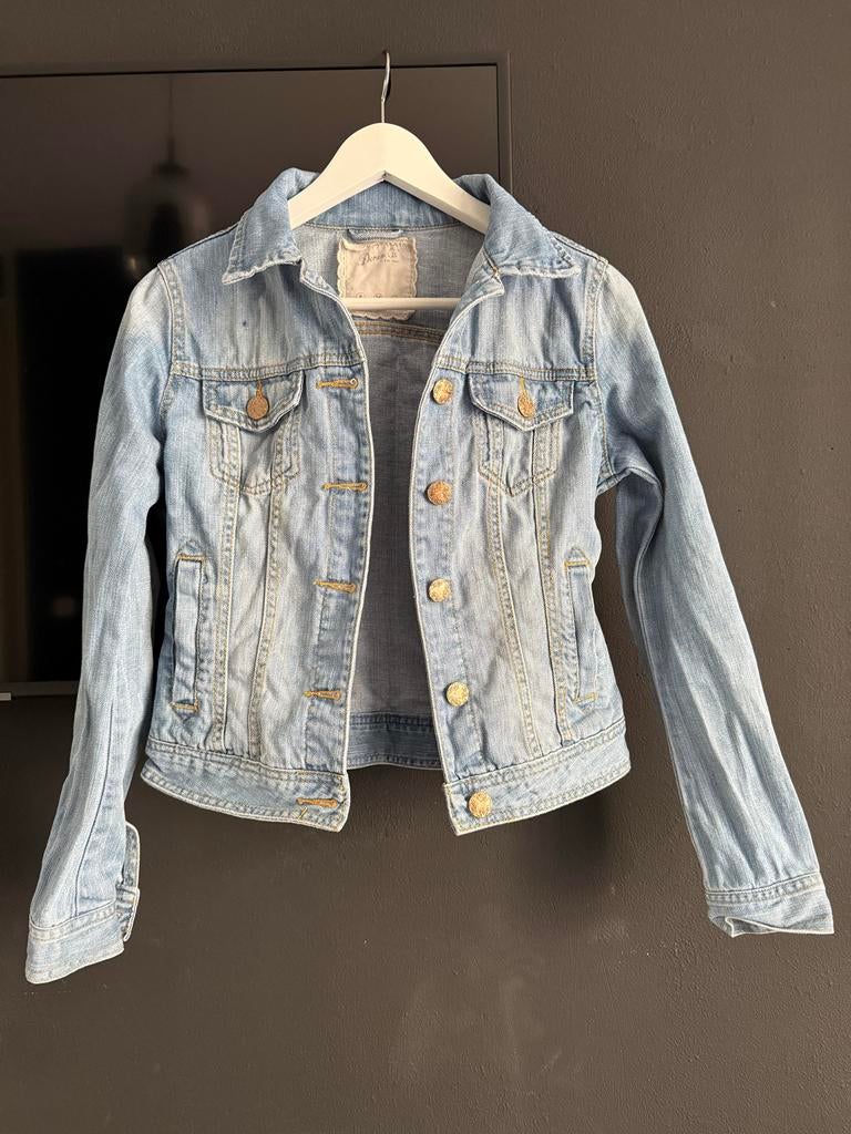 Spijkerjasje Primark Denim Co. maat 34, Ophalen of Verzenden, Gedragen, Maat 34 (XS) of kleiner, Blauw