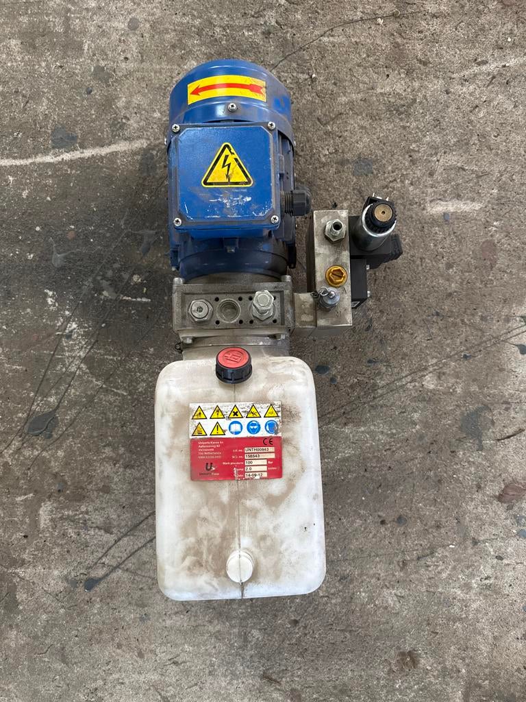 Hydrauliek unit Kramp Uniparts Kavee 100 Bar 2.0 cc/rev, Ophalen of Verzenden
