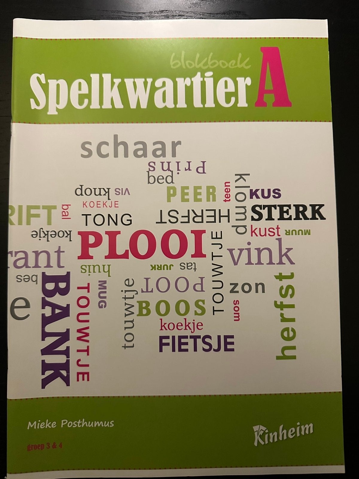 Oefenboek spelling groep 3/4, Mieke Posthumus, Verzenden, Nieuw, Nederlands