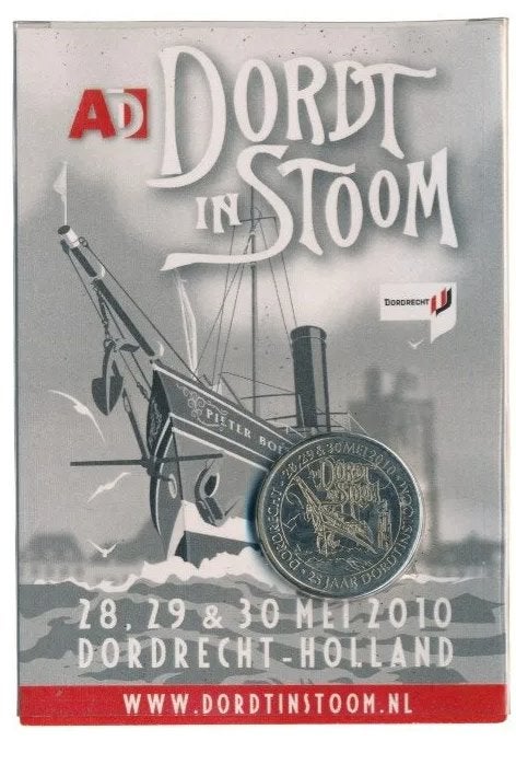Dordrecht Penning Dordt in Stoom 2010 in blister