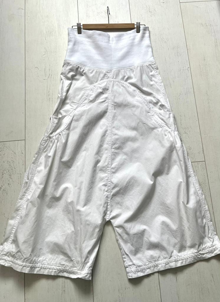 Witte baggy zomer harem broek maat S M 36 38, Verzenden, Wit, Zo goed als nieuw, Maat 36 (S)