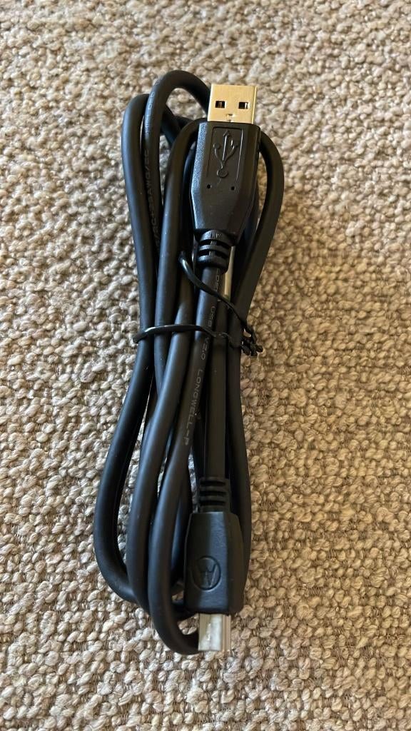 Motorola USB kabel, Ophalen of Verzenden, Nieuw, Geen camera, Zwart
