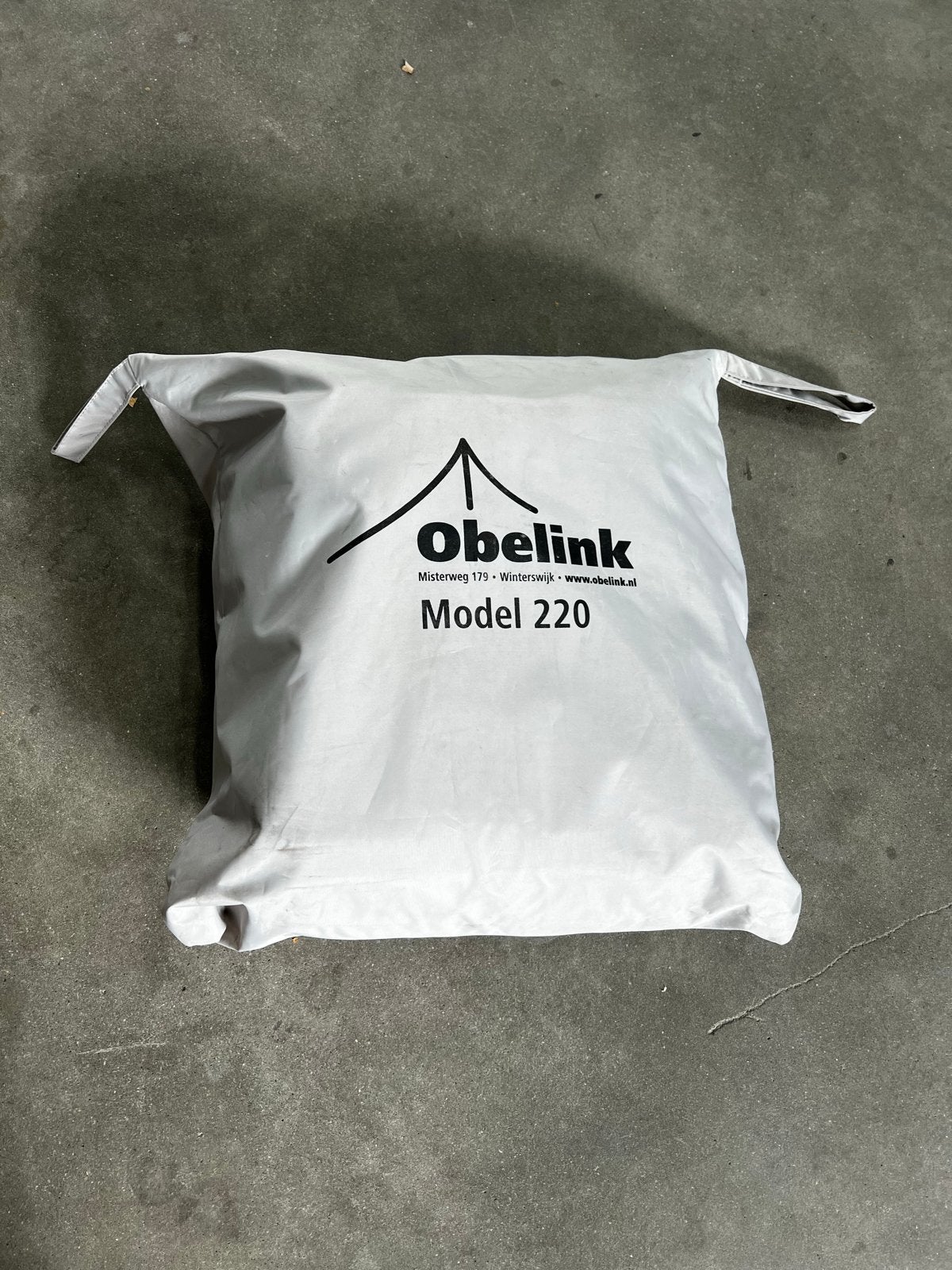 Zijwand Obelink Model 220 voor voortent/luifel, Ophalen of Verzenden, Gebruikt