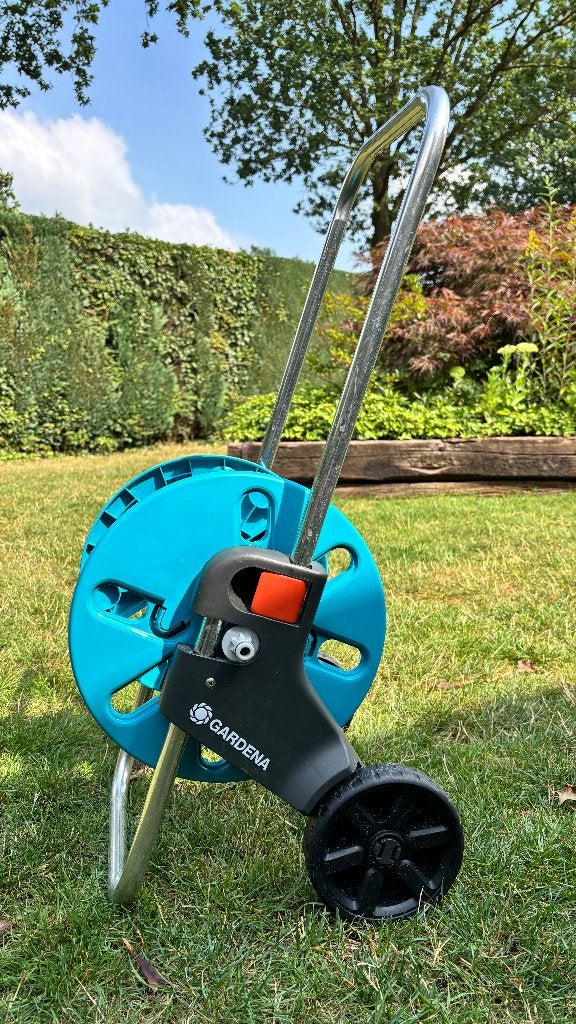 GARDENA CleverRoll S Slangenwagen - verstelbare handgreep, Tuin en Terras, Tuinslangen, Ophalen, Zo goed als nieuw, Tuinslanghaspel