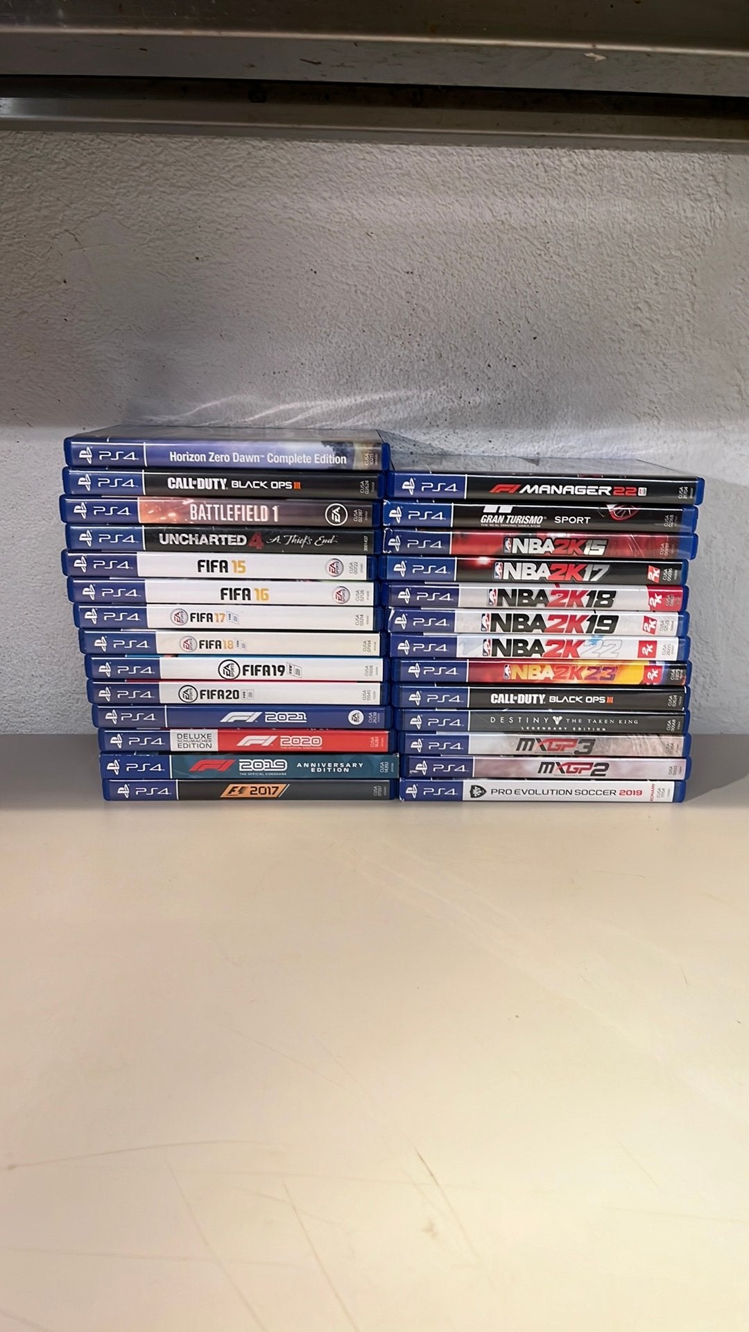 27 PlayStation 4 spelletjes, 1 speler, Ophalen of Verzenden, Zo goed als nieuw, Vanaf 3 jaar
