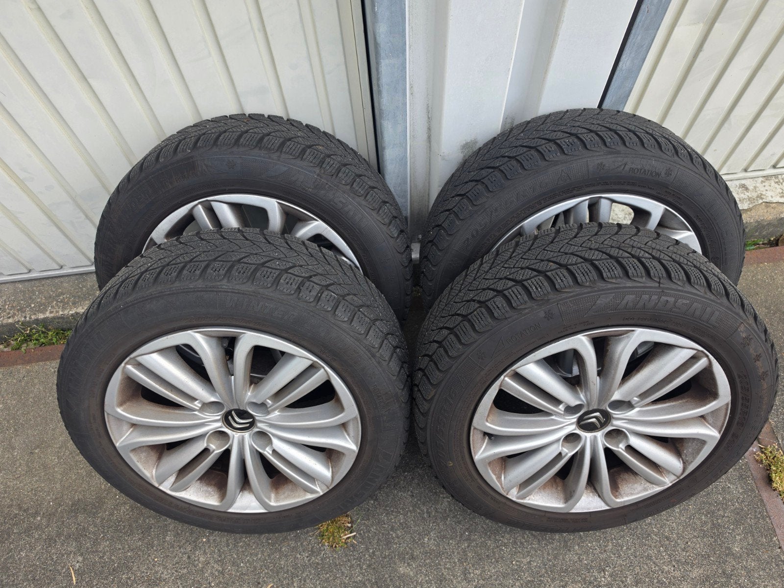 Citroën DS3/C4 16" velgen + Winterbanden, Auto-onderdelen, Overige Auto-onderdelen, Ophalen, Citroën