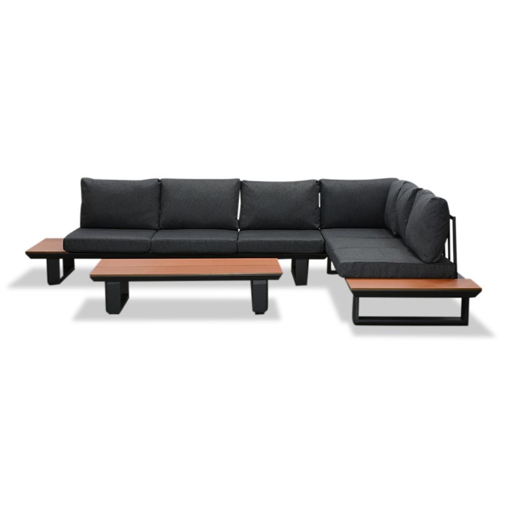 Nevada hoek loungeset | aluminium, Ophalen, Gebruikt, Aston Martinlaan 36, 6 zitplaatsen