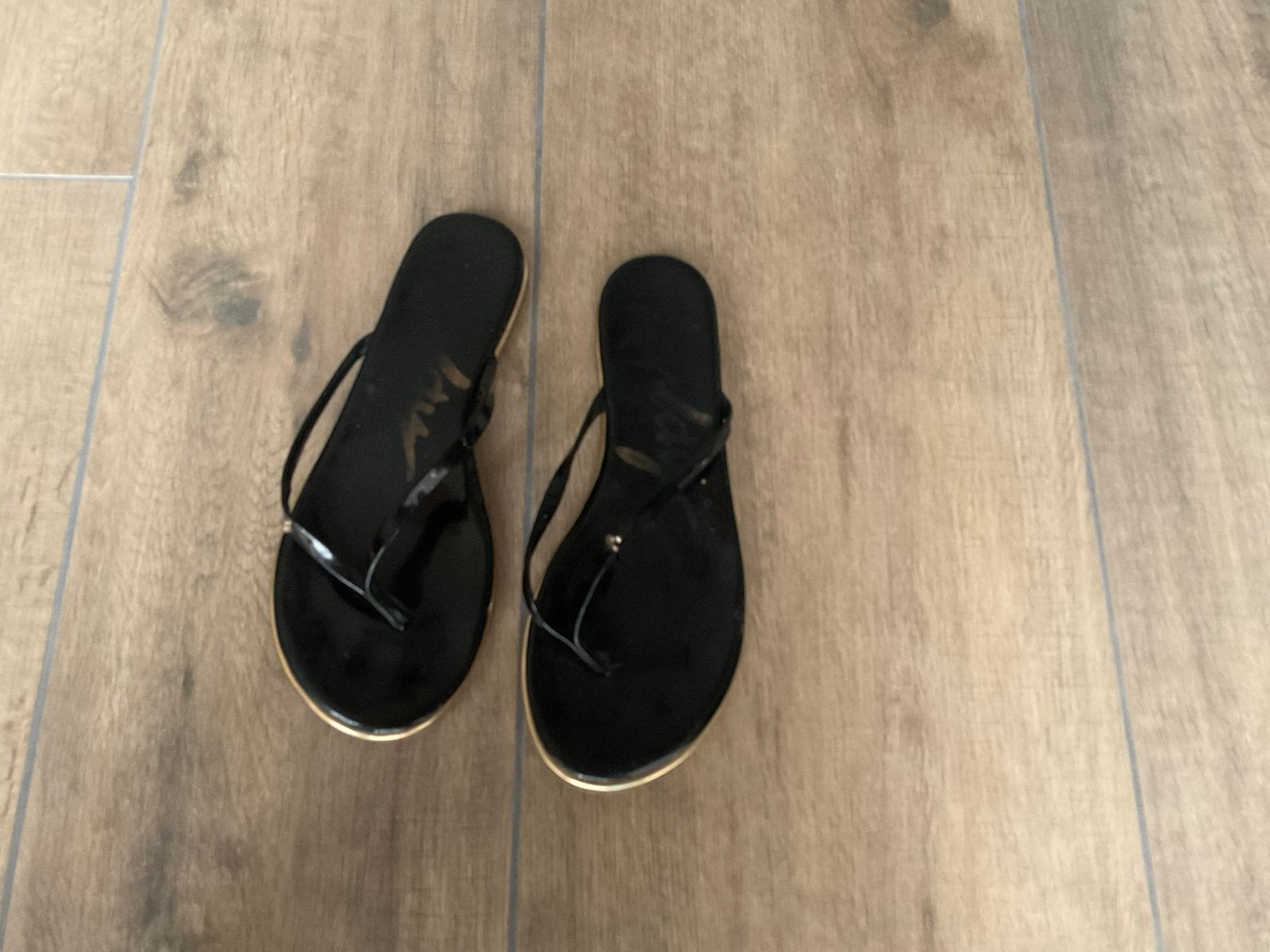 Chique teenslippers, sandalen, maat 37, zwart lak, Replay, Ophalen of Verzenden, Zo goed als nieuw, Zwart
