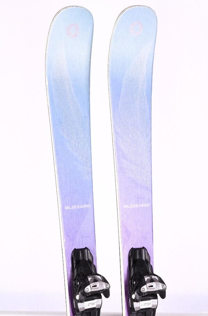 145 Dames ski's BLIZZARD BLACK PEARL 88, Carbon, Wood + Mark, Overige merken, 140 tot 160 cm, Gebruikt, Ophalen of Verzenden