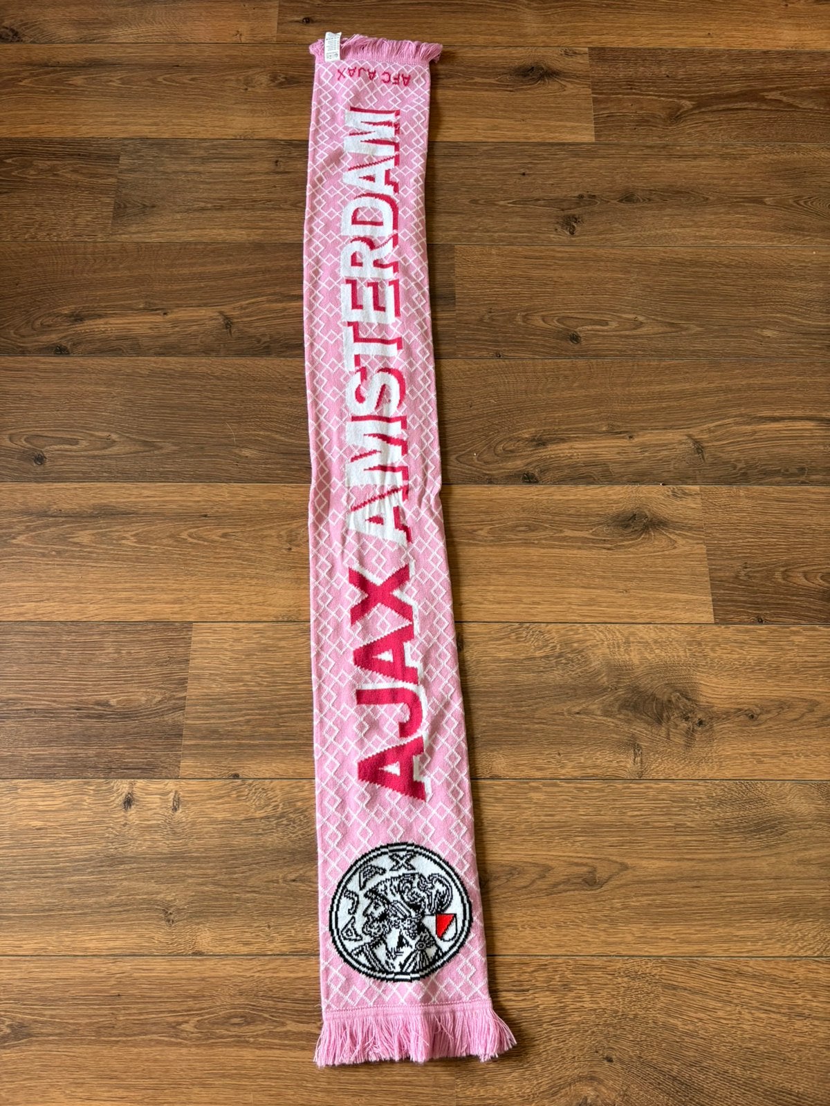 Ajax Amsterdam sjaal – roze, Ophalen of Verzenden, Zo goed als nieuw, Ajax, Vaantje of Sjaal