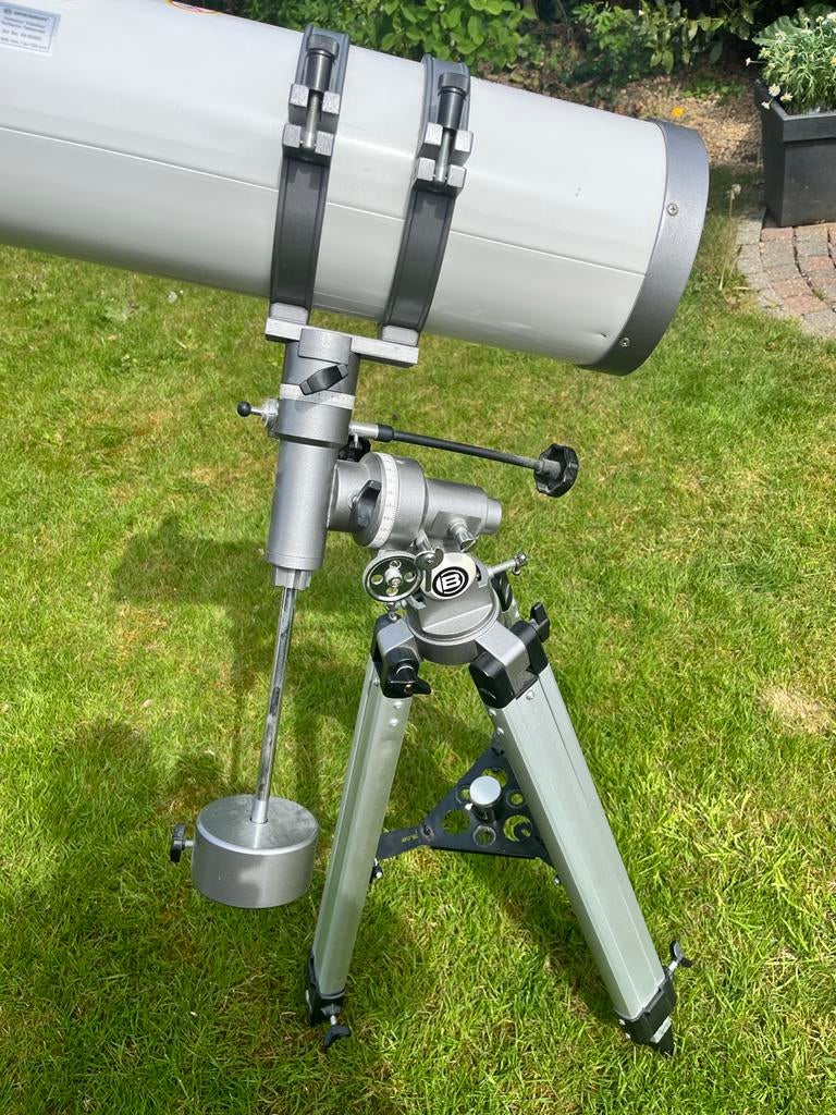 Bresser Spiegeltelescoop met Statief, Ophalen, Gebruikt, 80 tot 200 mm, Met statief