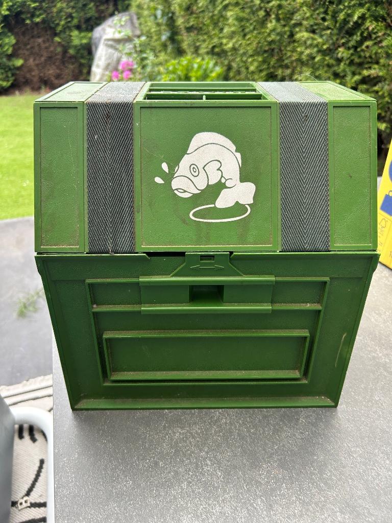 Vintage Rolykit (vis)koffer, Ophalen of Verzenden, Overige typen