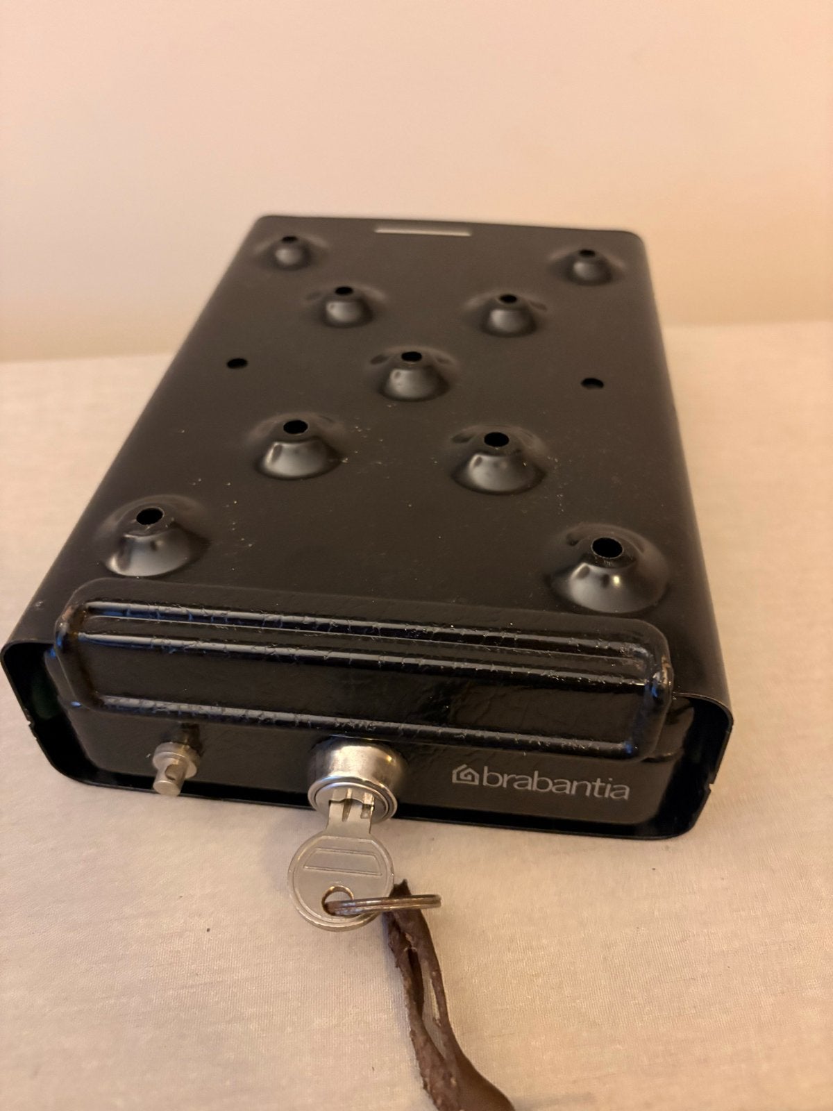 Brabantia Safebox / Travelbox / Mini-kluisje met cilinderslo, Ophalen of Verzenden, Gebruikt, Brandkast