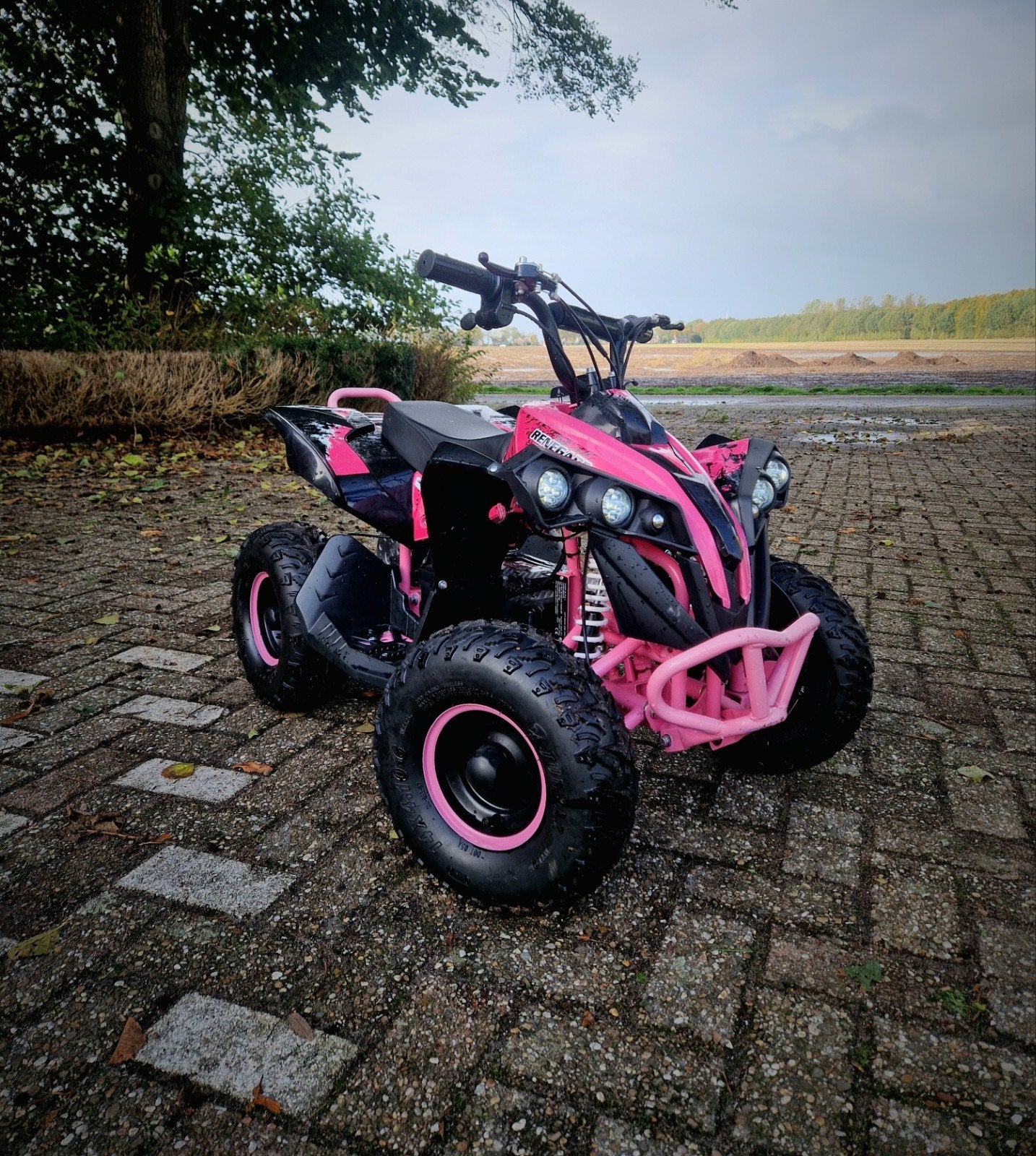 Elektrische kinderquad midiquad miniquad 48V 1000W, Zo goed als nieuw