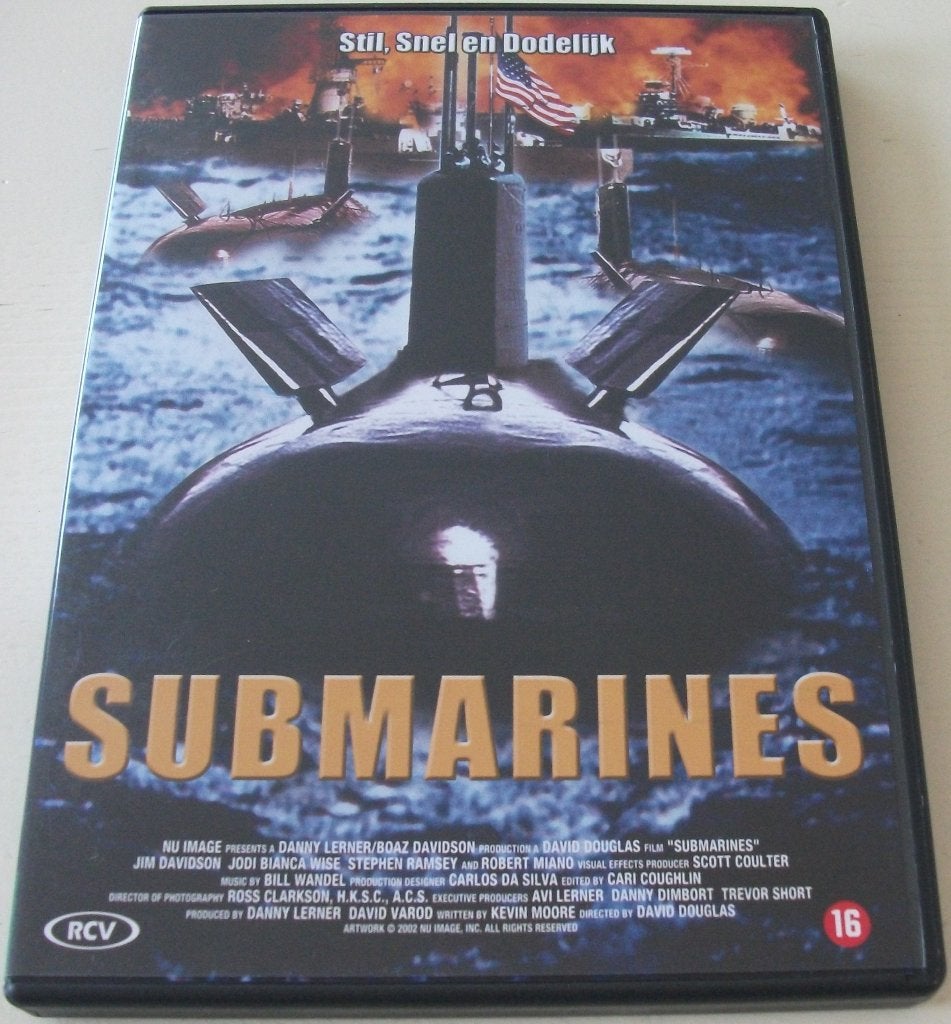 Dvd *** SUBMARINES *** Stil, Snel en Dodelijk, Vanaf 16 jaar, Ophalen of Verzenden, Zo goed als nieuw, Actie