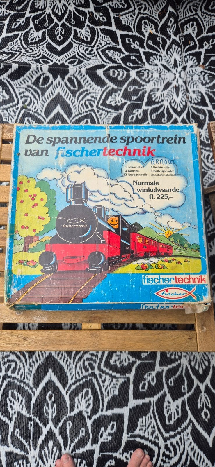 Fischertechnik Speelgoedtrein - Klassiek en Compleet, Overige merken, Treinset, Gelijkstroom, Ophalen of Verzenden
