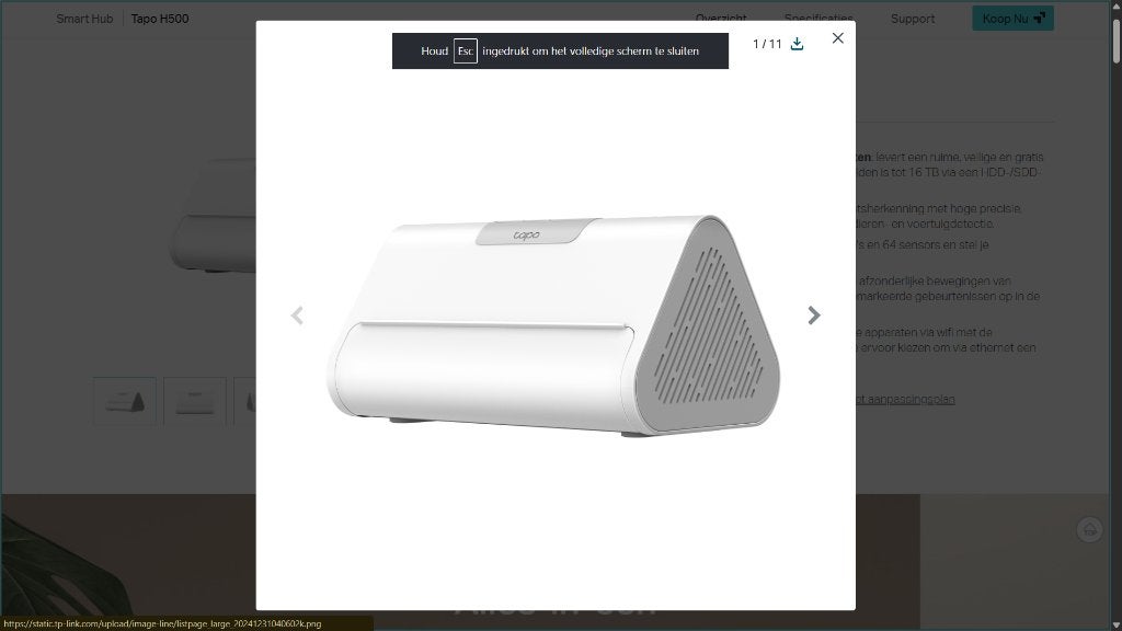 TE KOOP GEVRAAGD TP-Link Tapo H500, Ophalen of Verzenden, Nieuw