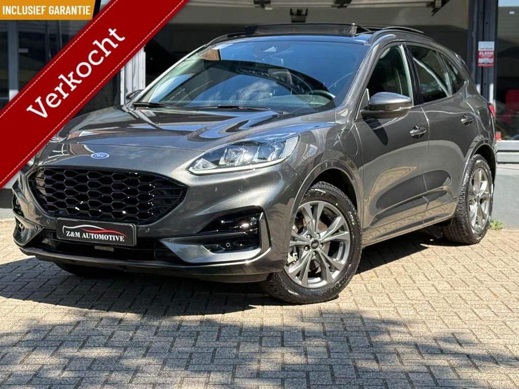 Ford Kuga 2.5 PHEV ST-Line Aut*Pano*Navi*Leder*Led*Car-Play, Auto's, Ford, Bedrijf, Te koop, Kuga, ABS, Achteruitrijcamera, Airbags