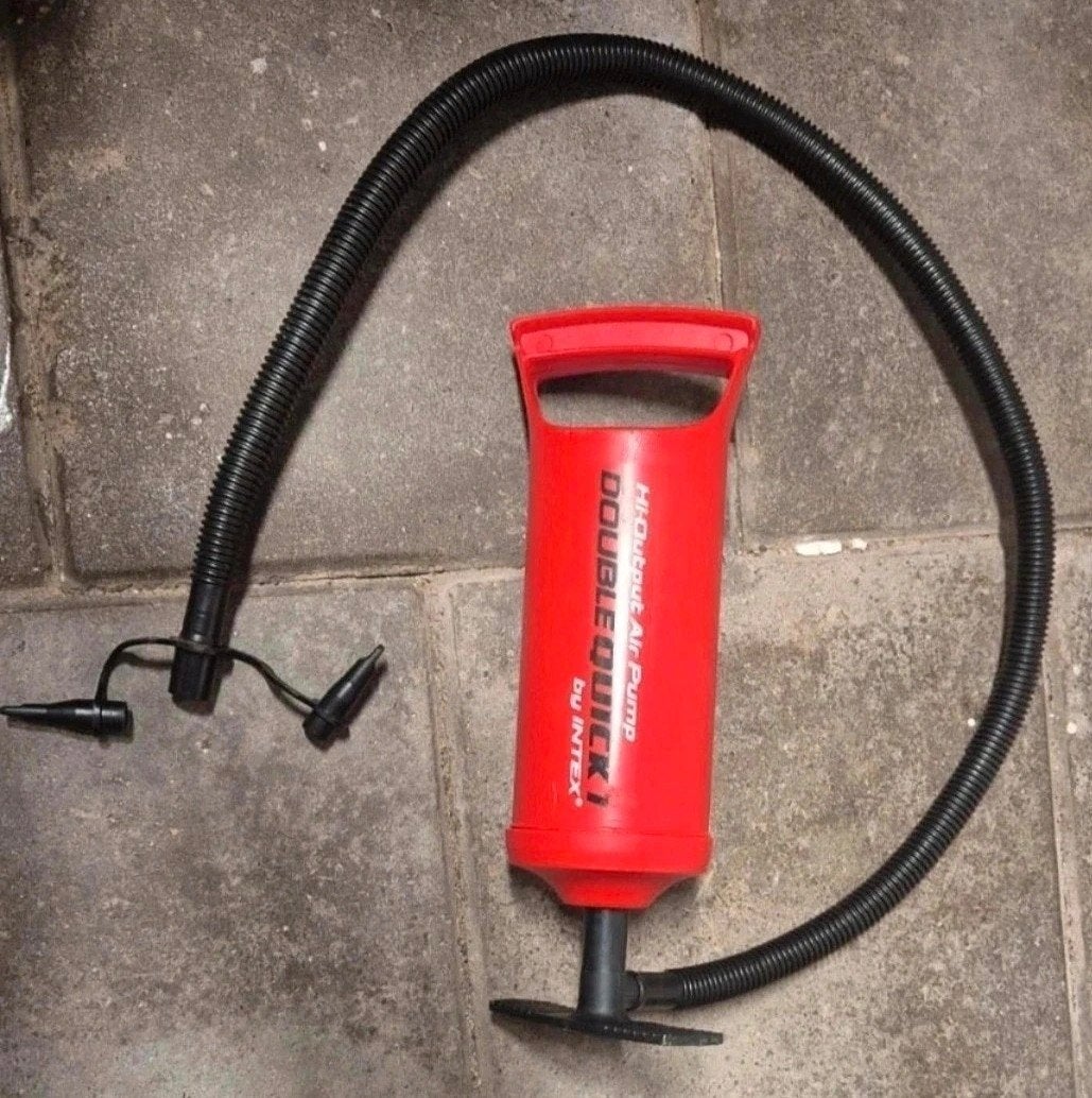 Intex Double Quick Hi-Output Luchtpomp, Caravans en Kamperen, Ophalen of Verzenden