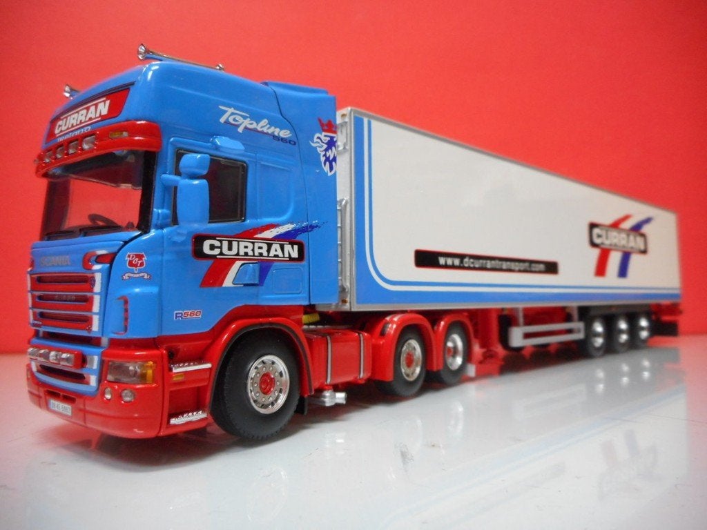 WSI SCANIA CURRAN TRANSPORT IERLAND 9416, Hobby en Vrije tijd, Modelauto's | 1:50, Ophalen of Verzenden, Nieuw, Bus of Vrachtwagen
