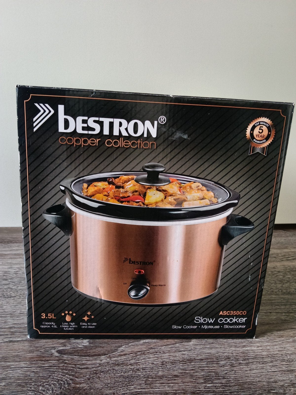 Bestron slow cooker, Ophalen, Nieuw