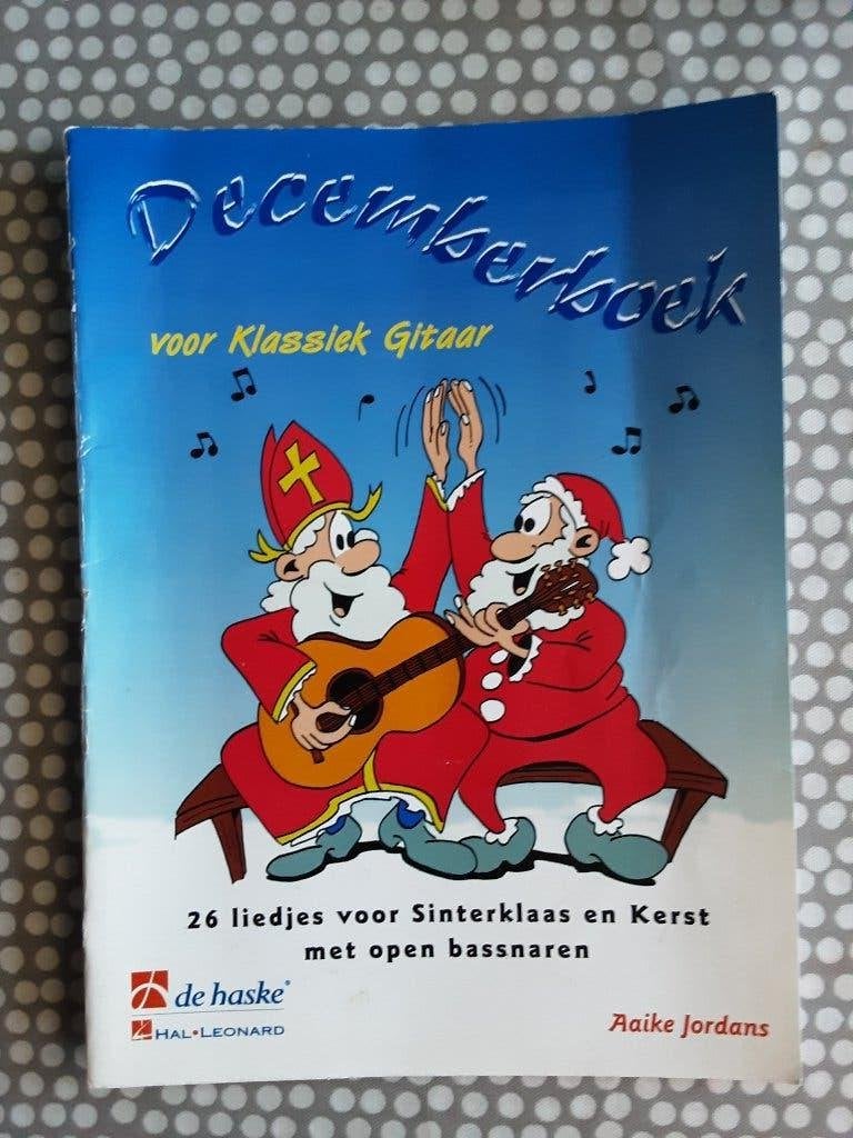 Decemberboek voor Klassiek Gitaar - Sinterklaas & Kerst, Klassiek, Ophalen of Verzenden, Thema, Gitaar