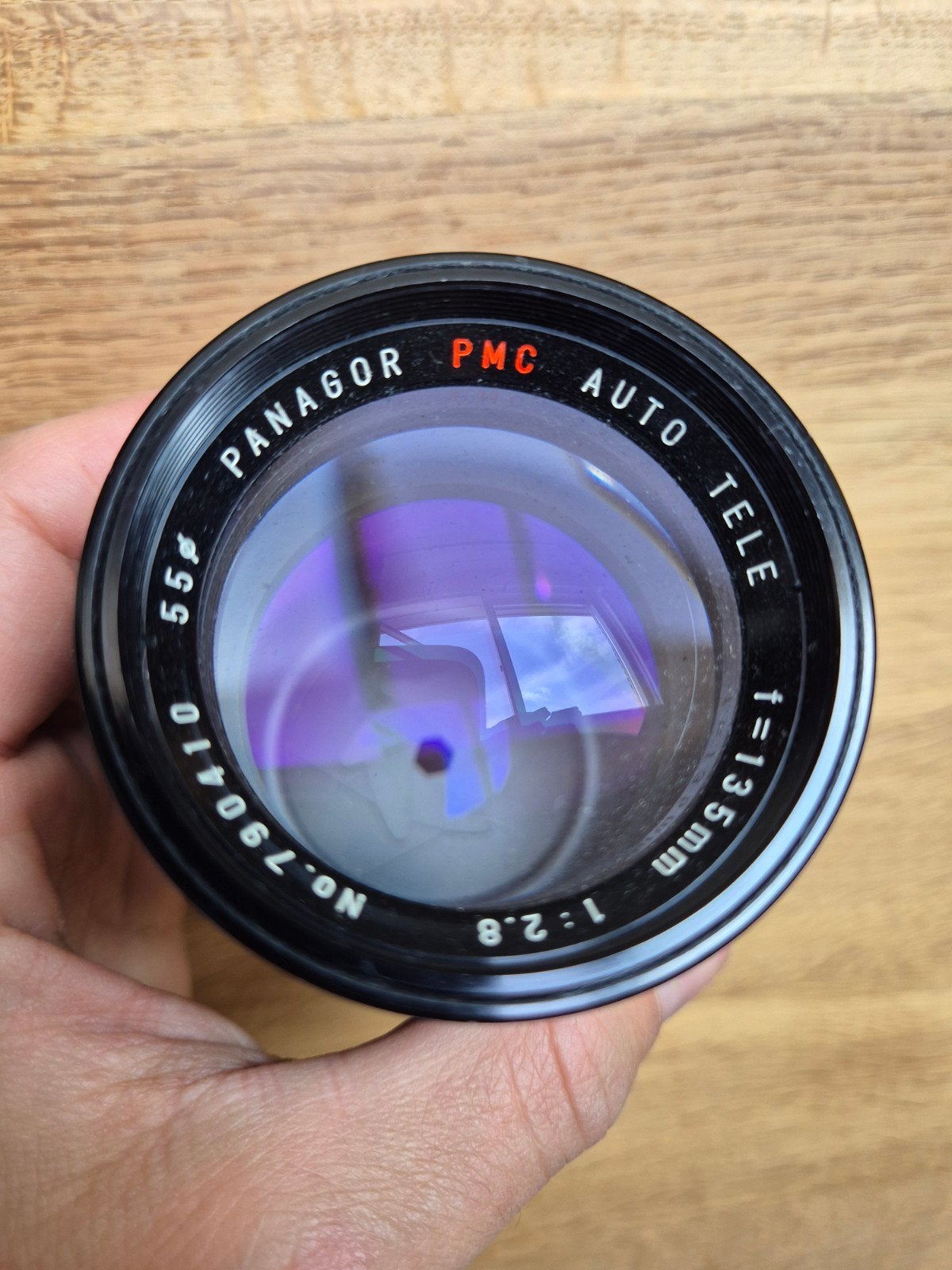 Panagor PMC Auto Tele f=135mm 1:2.8 lens, Overige merken, Gebruikt, Pentax K-mount, Telelens