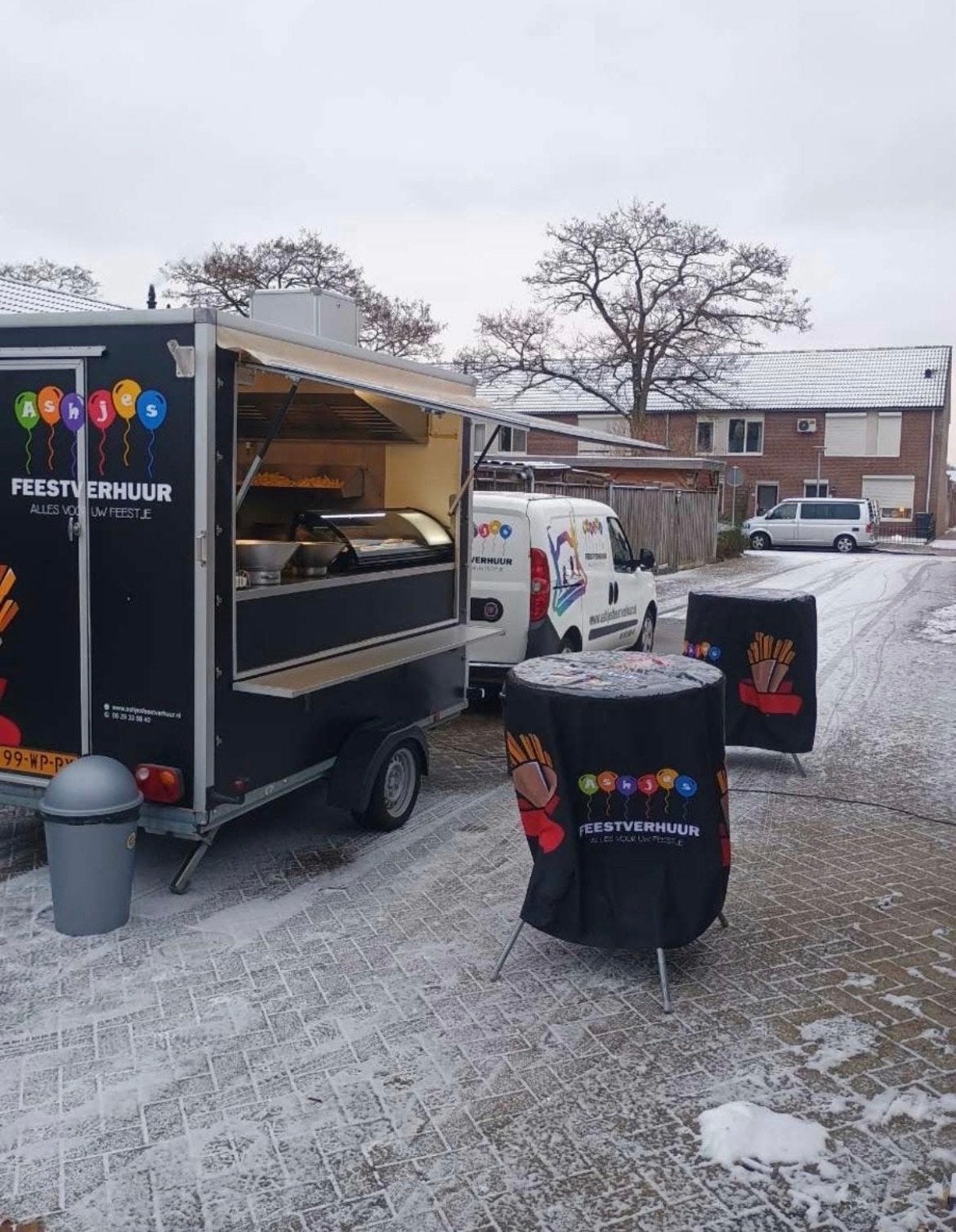 Frietkraam / Snackwagen te huur voor evenementen of feestjes, Ophalen, Overige