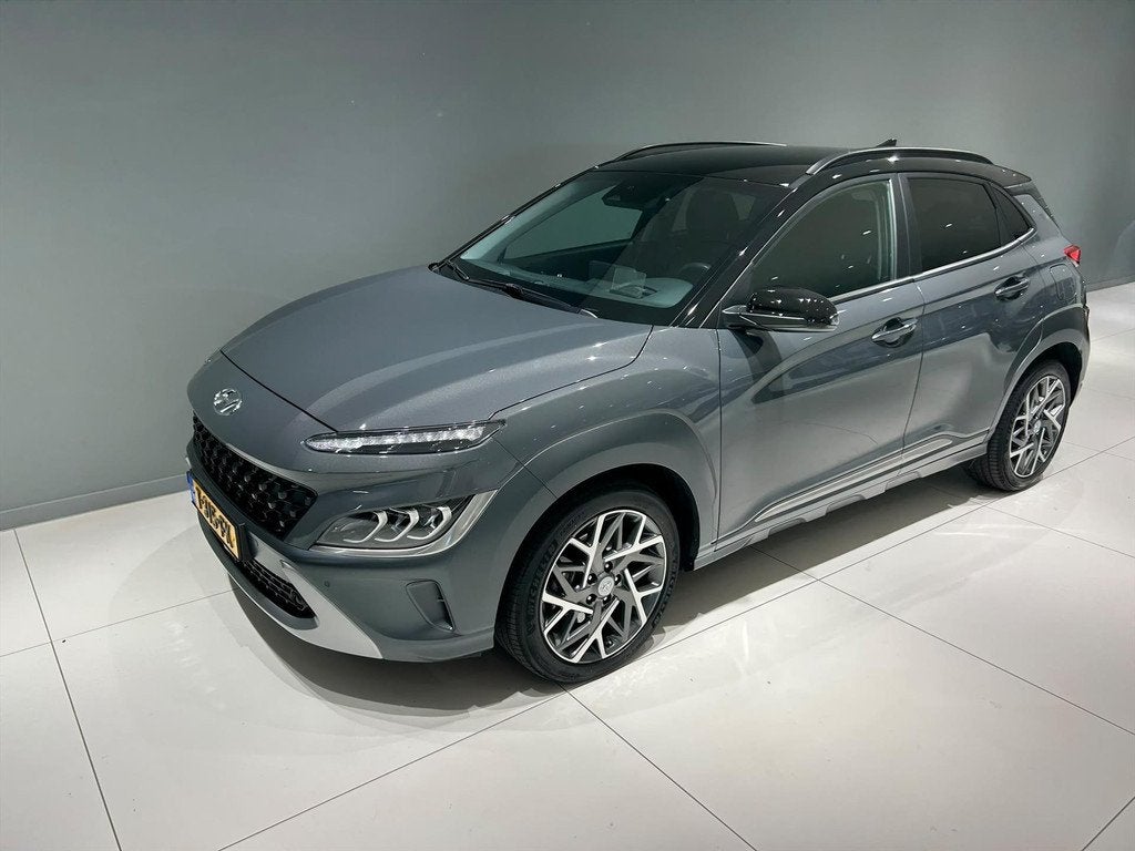 HYUNDAI Kona 1.6 GDI HEV 141pk DCT Premium, Auto's, Automaat, 12 maanden, Gebruikt, Euro 6