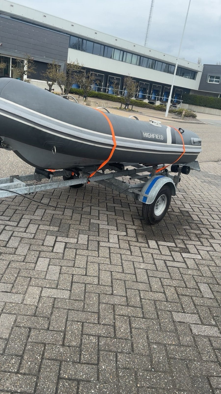 Highfield UL 290 met 8pk mercury, Watersport en Boten, Ophalen, Aluminium, Zo goed als nieuw, Pomp