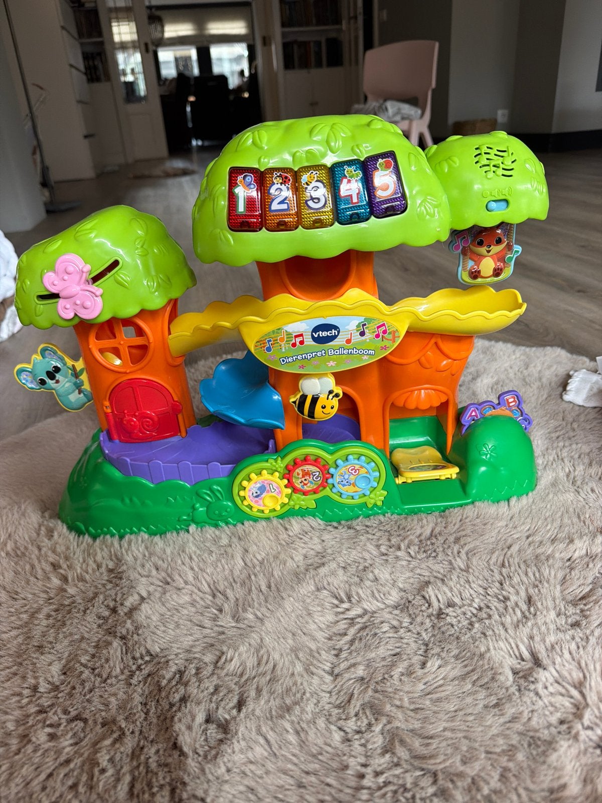 VTech Dierenpret Ballenboom - Interactief Speelgoed, Ophalen, Zo goed als nieuw, Overige typen, Met licht