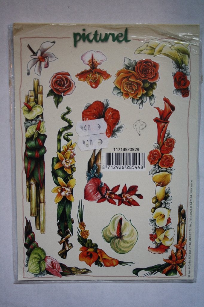 11 st. A5 knipvellen A5 3D picturel 53, Ophalen of Verzenden, Nieuw, Natuur, Knipvel