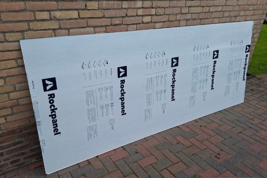 Rockpanel Ral 9010 2500x1220x6 mm en rockpanel schroeven, Ophalen, Nieuw