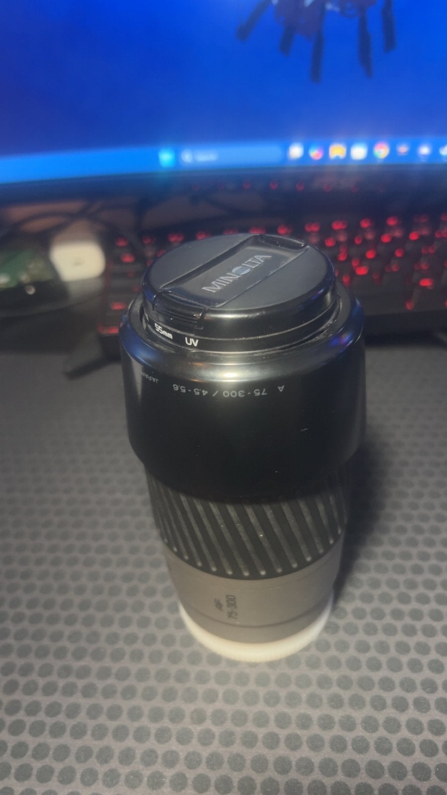 Minolta lens 75-300 Sony A mount, Ophalen of Verzenden, Zo goed als nieuw, Telelens