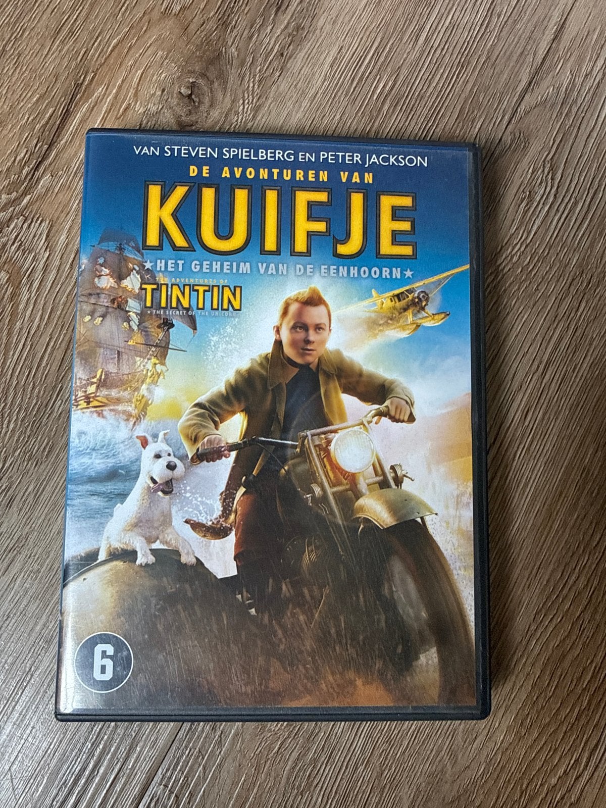 De Avonturen van Kuifje: Het Geheim van de Eenhoorn DVD, Avontuur, Gebruikt, Verzenden, Nederlands