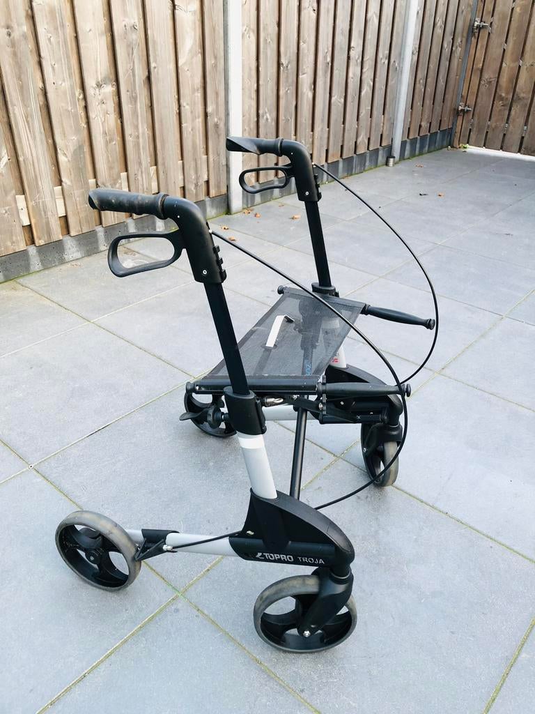 Opvouwbare inklapbare lichtgewicht rollator Topro Troja, Diversen, Rollators, Ophalen of Verzenden, Lichtgewicht, Zo goed als nieuw