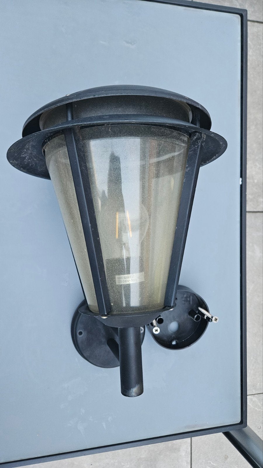 buitenlamp, Ophalen, Minder dan 50 watt, Wandlamp, Netvoeding