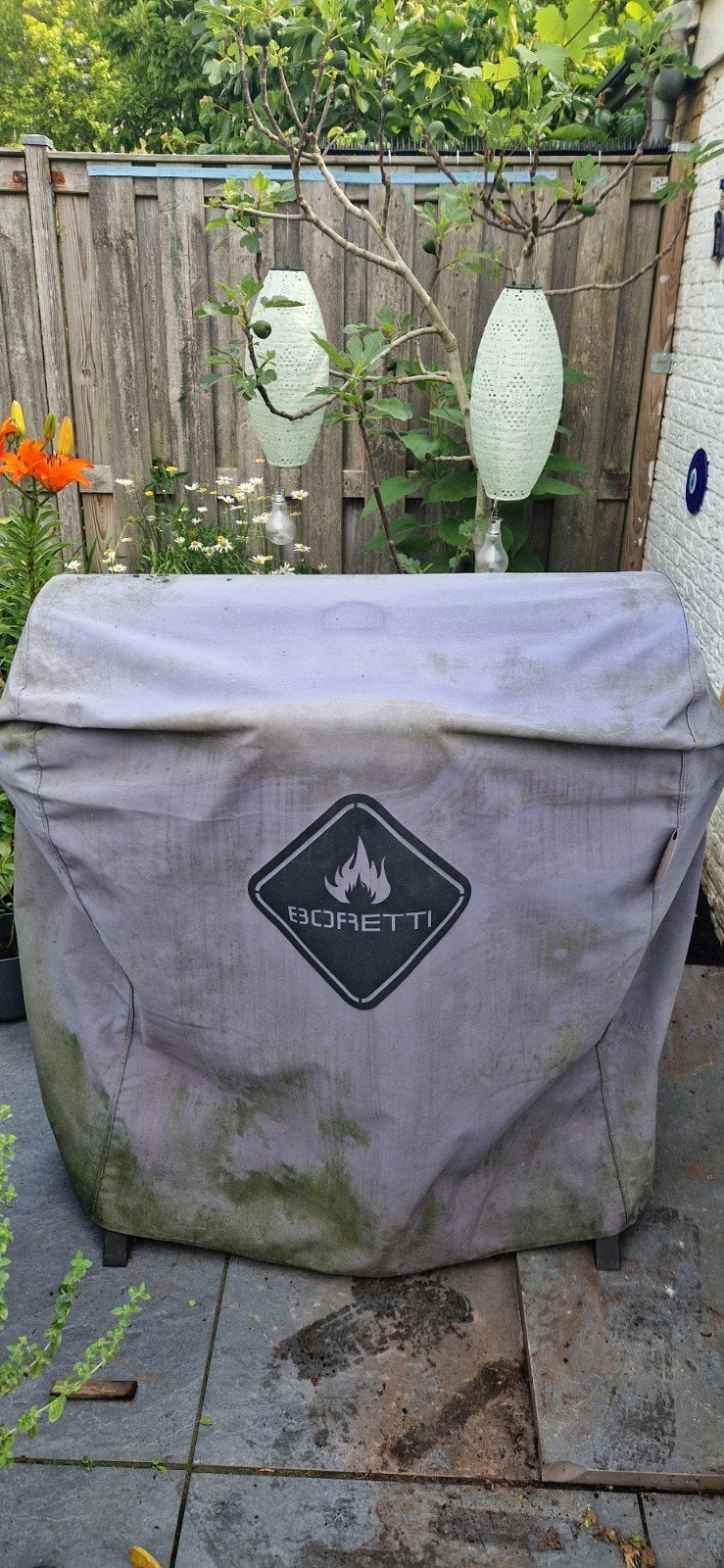 Boretti Barbecue met Hoes - Gebruikt, Ophalen, Gebruikt, Boretti, Met accessoires