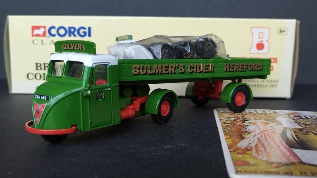 Scammel Scarab Bulmers Cider 1:50 Corgi Classics Pol, Auto, Corgi@corgi.co.uk, Nieuw, Le19 1rl Leicester uk