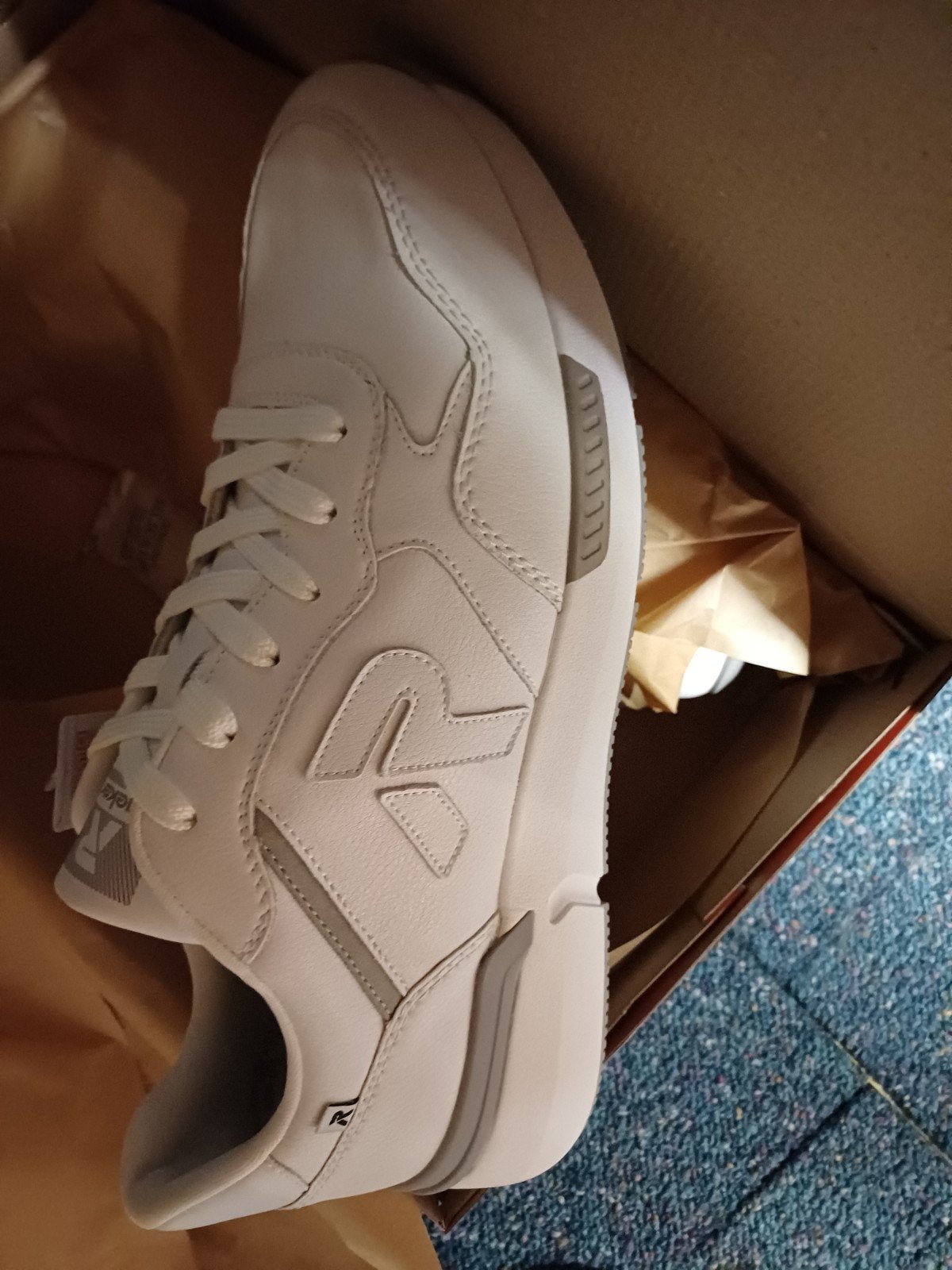 Rieker sneakers, maat 44, gloednieuw, Wit, Nieuw, Ophalen of Verzenden, Sneakers of Gympen