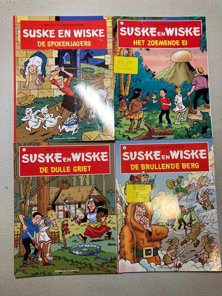 SUSKE en WISKE - Nieuwe omslag, Meerdere stripboeken, Ophalen of Verzenden, Gelezen, Willy Vandersteen