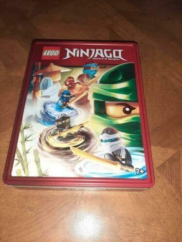 Ninjago metalen box blik 25x19cm, Verzamelen, Blikken, Ophalen of Verzenden, Zo goed als nieuw, Overige