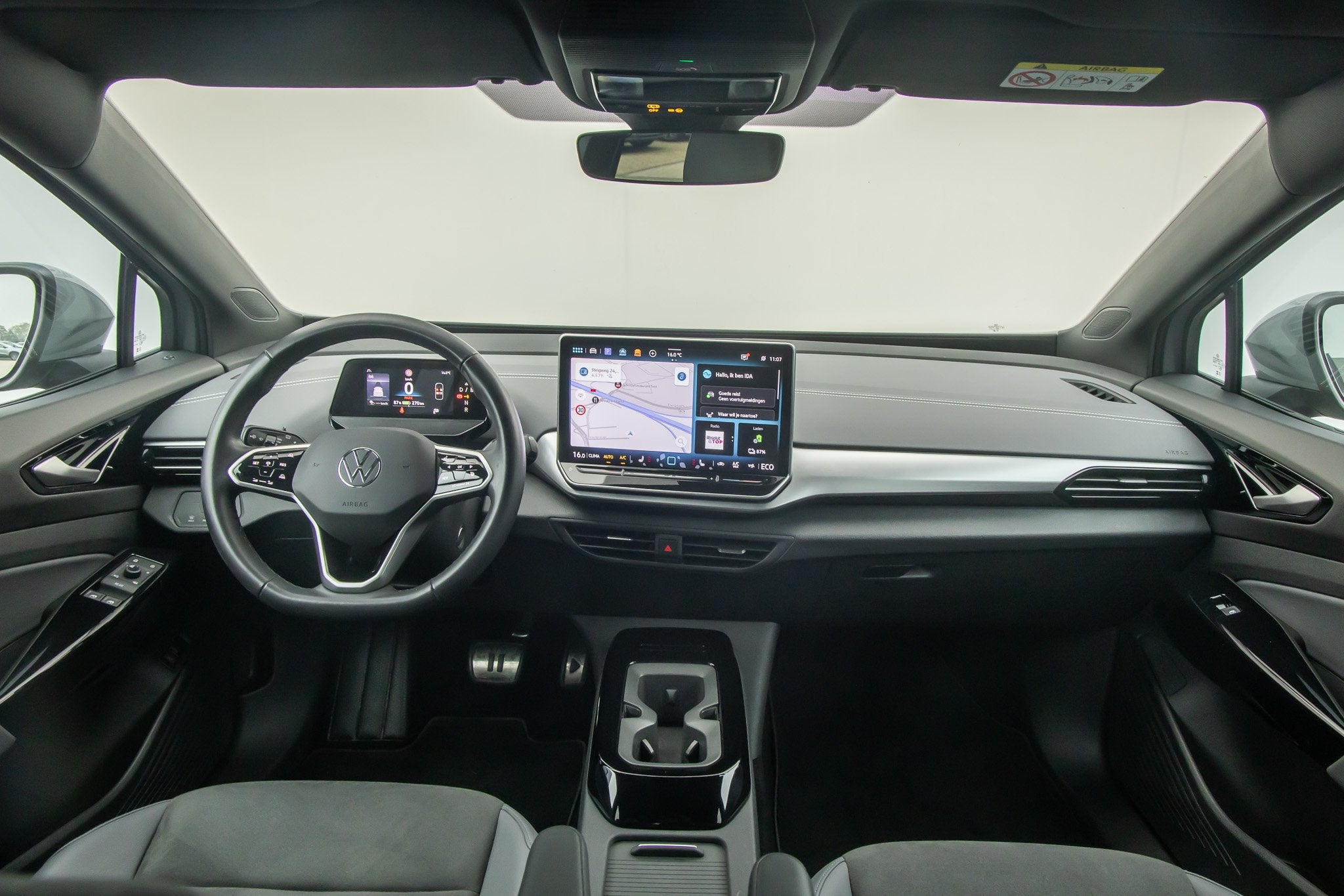 Volkswagen ID.4 Pure Business 52kWh Soh97% Stoelverwarming |, Gebruikt, 1000 kg, SUV of Terreinwagen, Zilver of Grijs