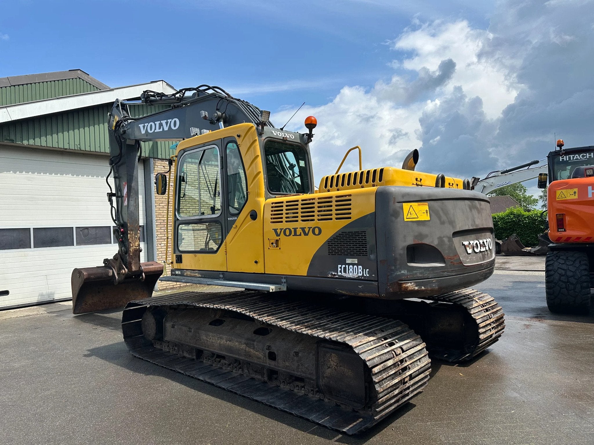 Volvo EC180LC (bj 2005), Graafmachine
